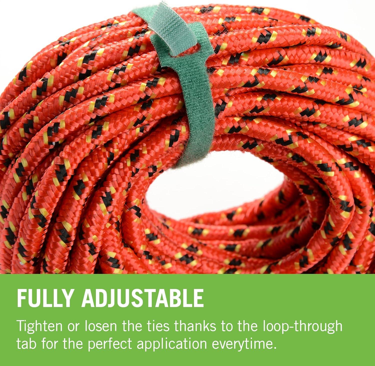 imageVELCRO Brand ONEWRAP Ties  Cable Management Wires ampamp Cords  Self Gripping Cable Ties Reusable  5 Ct  8quot x 12quot  MulticolorGreen
