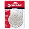 imageVELCRO Brand 5 Ft x 34 In  Black Tape Roll with Adhesive  Cut Strips to Length  Sticky Back Hook and Loop Fasteners  Perfect for Home Office or ClassroomWhite