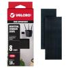 imageVELCRO Brand Heavy Duty Fasteners  4x2 Inch Strips with Adhesive 8 Sets  Holds 10 lbs  Black Industrial Strength Stick On Tape  Indoor or Outdoor Use VEL30703USA 8 Count Pack of 1Black