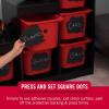 imageVELCRO Brand Sticky Back Hook and Loop Fasteners Perfect for Home or Office 78in Squares Pack of 12 Black