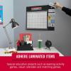 imageVELCRO Brand Sticky Back Hook and Loop Fasteners Perfect for Home or Office 78in Squares Pack of 12 Black
