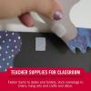imageVELCRO Brand Sticky Back Hook and Loop Fasteners Perfect for Home or Office 78in Squares Pack of 12 Black