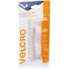 imageVELCRO Brand for Fabrics  Permanent Sticky Back Fabric Tape for Alterations and Hemming  Peel and Stick  No Sewing Gluing or Ironing  PreCut Ovals 1 x 34 inch Black  8 Sets91879White