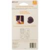 imageVELCRO Brand for Fabrics  Permanent Sticky Back Fabric Tape for Alterations and Hemming  Peel and Stick  No Sewing Gluing or Ironing  PreCut Ovals 1 x 34 inch Black  8 Sets91879Black