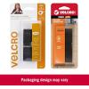 imageVELCRO Brand for Fabrics  Permanent Sticky Back Fabric Tape for Alterations and Hemming  Peel and Stick  No Sewing Gluing or Ironing  PreCut Ovals 1 x 34 inch Black  8 Sets91879Black