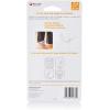 imageVELCRO Brand for Fabrics  Permanent Sticky Back Fabric Tape for Alterations and Hemming  Peel and Stick  No Sewing Gluing or Ironing  PreCut Ovals 1 x 34 inch Black  8 Sets91879White