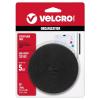 imageVELCRO Brand 5 Ft x 34 In  Black Tape Roll with Adhesive  Cut Strips to Length  Sticky Back Hook and Loop Fasteners  Perfect for Home Office or ClassroomBlack