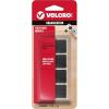 imageVELCRO Brand Sticky Back Hook and Loop Fasteners Perfect for Home or Office 78in Squares Pack of 12 Black