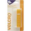 imageVELCRO Brand for Fabrics  Permanent Sticky Back Fabric Tape for Alterations and Hemming  Peel and Stick  No Sewing Gluing or Ironing  PreCut Ovals 1 x 34 inch Black  8 Sets91879White