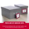 imageVELCRO Brand Dots with Adhesive  250pk White  Small 12 Inch Circles  Sticky Back Round Dots for Secure Mounting in Office School or Home VEL30867AMSWhite