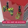 imageVELCRO Brand EASY HANG Magnet Strap Holds 10lbs Create Storage Space on Metal Surfaces such as Cabinets Tool Boxes Refrigerators and Shelves Hang Tools Extension Cords Hoses Medium 16in x 1inLarge 24in x 125in