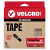imageVELCRO Brand ECO Collection Tapes Sew On Tape for Clothes and Fabrics  Non Adhesive Cut Strips to Custom Length for Sewing  15ft x 34in Roll BlackWhite