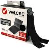 imageVELCRO Brand Heavy Duty Tape  12 Foot Roll  Strong Sticky Back Adhesive Holds up to 10 lbs  Industrial Strength Fasteners for Indoor or Outdoor Use  112in Width White VEL30837USABlack