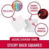 imageVELCRO Brand Mounting Squares  Pack of 32  78 Inch White  Adhesive Sticky Back Hook and Loop Fasteners for Home Office or Crafting  Strong Secure Hold 90923