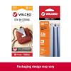 imageVELCRO Brand Sew On Strong Strips  8 Sets Black  25in x 1inWhite