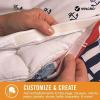 imageVELCRO Brand Sticky Back for Fabrics 10 Ft Bulk Roll No Sew Tape with Adhesive Cut Strips to Length Peel and Stick Bond to Clothing for Hemming Replace Zippers and Snaps BlackWhite