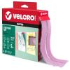 imageVELCRO Brand Dots with Adhesive  140 Sets 5 Colors  Red Blue Pink Green Black  Teacher Must Haves for Classroom  Perfect for Arts and Crafts Office Organization  58quot Sticky Back CirclesPink