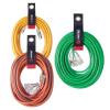 imageVELCRO Brand Easy Hang Extension Cord Holder Organizer Variety Pack  Holds 60100lbs Heavy Duty Straps Fit Easily on Hooks or Nails  Perfect for Garage Organization  3pk 10quot14quot and 18quot Black3Pack 101418