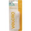 imageVELCRO Brand For Fabrics  Sew On Fabric Tape for Alterations and Hemming  No Ironing or Gluing  Ideal Substitute for Snaps and Buttons  Tape 30in x 34in White