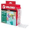 imageVELCRO Brand Thin Clear Dots with Adhesive Square  150pk Mounting Squares  Double Sided Tape for Office Classroom Teacher Must Haves  Low Profile 78quot78 in 150Pk