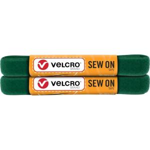 imageVELCRO Brand Sew on Tape 15ft x 34 in Variety Pack 7 Colors for Fabrics Clothing and Crafts Substitute for Snaps and Buttons Cut Strips to LengthGreen