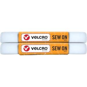 imageVELCRO Brand Sew on Tape 15ft x 34 in Variety Pack 7 Colors for Fabrics Clothing and Crafts Substitute for Snaps and Buttons Cut Strips to LengthWhite