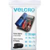 imageVELCRO Brand Bulk Pack 12 Reusable Fastening Cable Straps with Buckle Variety Sizes 8quot12quot18quot MultiPurpose Cinch Strap VEL30100AMS81218