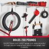 imageVELCRO Brand Garage Organization Easy Hang Cinch Strap Medium Holds 250 pounds 24in x 114in Black VEL30802USA24in x 114in