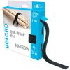 imageVELCRO Brand VEL30769AMS Wide Straps 1 in x 30 ft Roll  Cut to Length Reusable SelfGripping Tape  Bundle Poles Wood Pipes Lumber Garage Organization for Tool Handles Hoses More  White 1inBlack