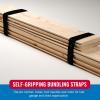 imageVELCRO Brand VEL30769AMS Wide Straps 1 in x 30 ft Roll  Cut to Length Reusable SelfGripping Tape  Bundle Poles Wood Pipes Lumber Garage Organization for Tool Handles Hoses More  White 1inBlack