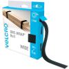 imageVELCRO Brand VEL30769AMS Wide Straps 1 in x 30 ft Roll  Cut to Length Reusable SelfGripping Tape  Bundle Poles Wood Pipes Lumber Garage Organization for Tool Handles Hoses More  White 1inBlack