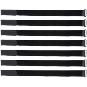 imageVELCRO Brand Bulk Pack 12 Reusable Fastening Cable Straps with Buckle Variety Sizes 8quot12quot18quot MultiPurpose Cinch Strap VEL30100AMS18 in x 1 in