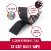 imageVELCRO Brand  30 ft Sticky Back Hook and Loop Fasteners  Peel and Stick Permanent Adhesive Tape Keeps Classrooms Home and Offices Organized  CuttoLength Roll  34 in Wide  Black 9113730 ft x 34 in Pack of 12