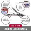 imageVELCRO Brand Extreme Lock Mounting Squares  Built to Withstand Harsh Weather  Attach Electronic Devices Lighting and Signage Outdoors  6 Sets SnapLock Fasteners Black 1Inch1 inch Squares  50 Sets