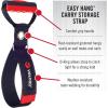 imageVELCRO Brand Heavy Duty Carrying Strap with Handle  Holds 100 Pounds  Extension Cord Storage Easily Transport or Hang Garden Hoses  Durable Garage Organization  Medium Wraps 55 Inch DiameterMedium  Wraps 55 Inch Diameter