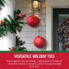 imageVELCRO Brand Holiday Garland Ties or Cable Straps  Hang Garlands Lights or Wreath  for Banister Railings Stairs or Lamp Posts  30ft Roll Cut to Custom Length  GreenGreen