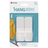 imageVELCRO Brand VEL30106USA HANGables Removable Wall Hooks  EasytoRemove Wall Fasteners  DamageFree NonPermanent Hooks for Lightweight Items  Small Holds 1 lb White 2PackWhite
