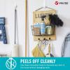imageVELCRO Brand VEL30106USA HANGables Removable Wall Hooks  EasytoRemove Wall Fasteners  DamageFree NonPermanent Hooks for Lightweight Items  Small Holds 1 lb White 2PackBlack