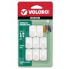 imageVELCRO Brand VEL30106USA HANGables Removable Wall Hooks  EasytoRemove Wall Fasteners  DamageFree NonPermanent Hooks for Lightweight Items  Small Holds 1 lb White 2PackWhite