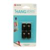 imageVELCRO Brand VEL30106USA HANGables Removable Wall Hooks  EasytoRemove Wall Fasteners  DamageFree NonPermanent Hooks for Lightweight Items  Small Holds 1 lb White 2PackBlack