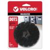 imageVELCRO Brand Dots with Adhesive  Sticky Back Round Hook and Loop Circles  58in 80 Pack  Arts and Crafts School Projects 95215W WhiteBlack
