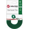 imageVELCRO Brand Holiday Garland Ties or Cable Straps  Hang Garlands Lights or Wreath  for Banister Railings Stairs or Lamp Posts  30ft Roll Cut to Custom Length  GreenGreen