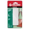imageVELCRO Brand VEL30106USA HANGables Removable Wall Hooks  EasytoRemove Wall Fasteners  DamageFree NonPermanent Hooks for Lightweight Items  Small Holds 1 lb White 2PackWhite