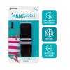 imageVELCRO Brand VEL30106USA HANGables Removable Wall Hooks  EasytoRemove Wall Fasteners  DamageFree NonPermanent Hooks for Lightweight Items  Small Holds 1 lb White 2PackBlack