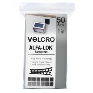 imageVELCRO Brand Extreme Lock Mounting Squares  Built to Withstand Harsh Weather  Attach Electronic Devices Lighting and Signage Outdoors  6 Sets SnapLock Fasteners Black 1Inch1 inch Squares  50 Sets