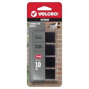 imageVELCRO Brand Extreme Lock Mounting Squares  Built to Withstand Harsh Weather  Attach Electronic Devices Lighting and Signage Outdoors  6 Sets SnapLock Fasteners Black 1Inch1 inch Squares  6Pk