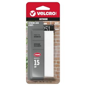 imageVELCRO Brand Toll Tag Adhesive Mounting Squares Mount Transponders on Car Windshield 16 Sets Extreme Lock Snap Fasteners 1 in Water and UV Resistant with Super Strong Holding Power White4 Sets  3 x 1 in