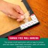 imageVELCRO Brand Damage Free Poster Hanging Strips  Removable Decorate Without Damaging Your Walls  Hang Photos Lightweight Frames Create Wall Collages  Squares 8 SetsVariety Pack  Med