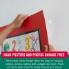 imageVELCRO Brand Damage Free Poster Hanging Strips  Removable Decorate Without Damaging Your Walls  Hang Photos Lightweight Frames Create Wall Collages  Squares 8 SetsSquares  8pk