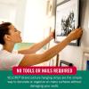 imageVELCRO Brand Damage Free Poster Hanging Strips  Removable Decorate Without Damaging Your Walls  Hang Photos Lightweight Frames Create Wall Collages  Squares 8 SetsCorners  4pk